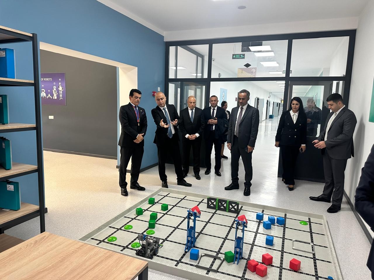 Nazirlə ICESCO-nun Baş direktoru Şuşa məktəbi və Qarabağ Universitetində - FOTOLAR